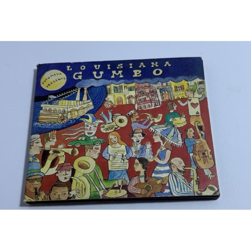 Putumayo Presents Louisiana Gumbo CD Compilation World Music Jazz Blues Folk